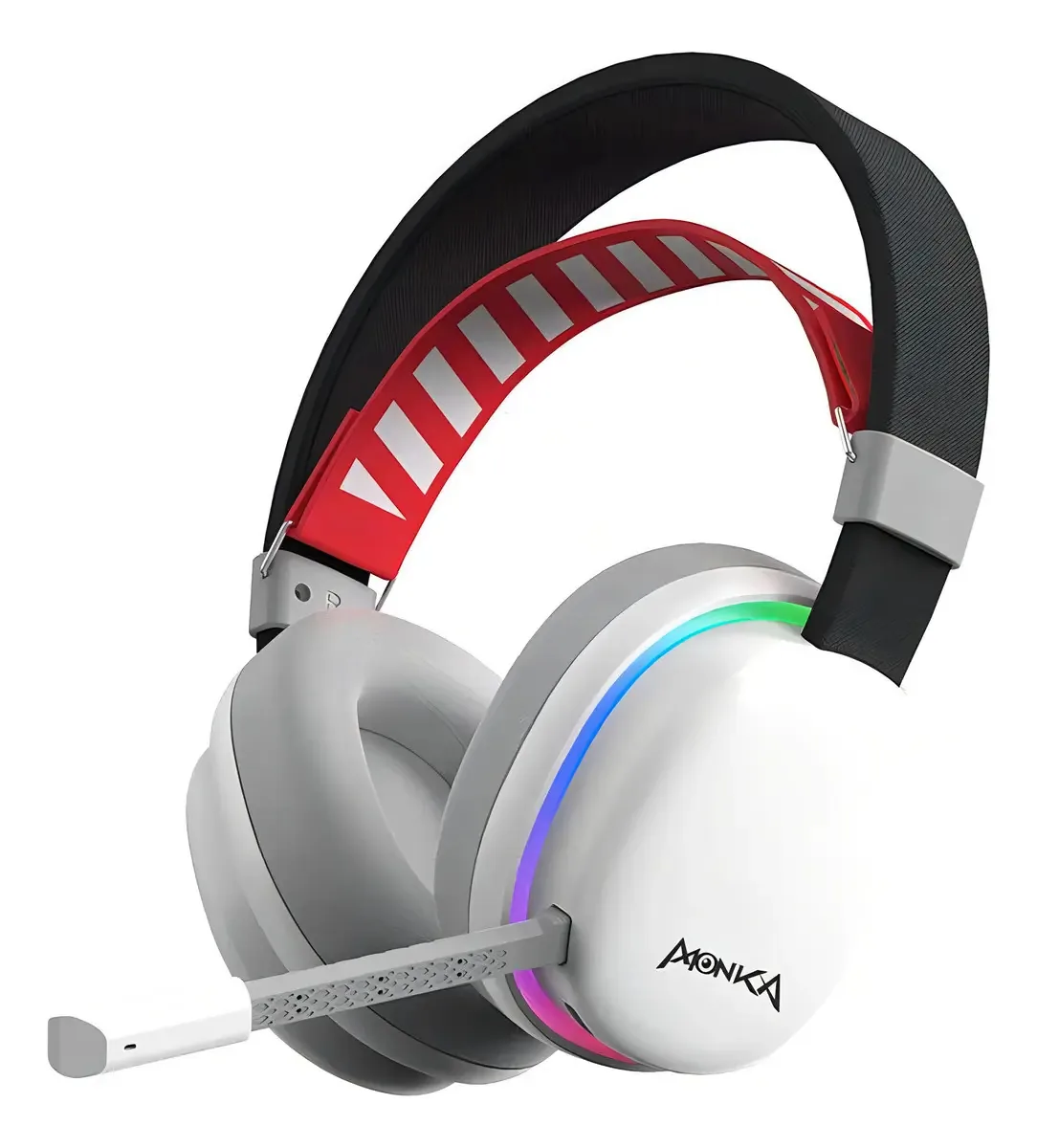Headset Gamer Sem Fio Marvo RGB Bluetooth 5.2 Drivers 50mm