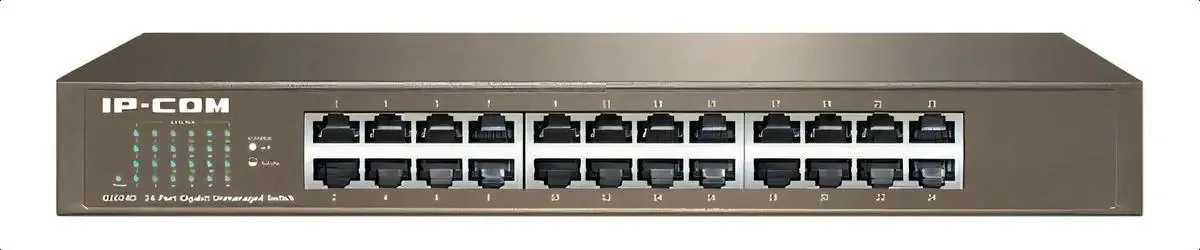 Switch and Forward Ip-com G1024D 24 Portas Gigabit 48Gbps