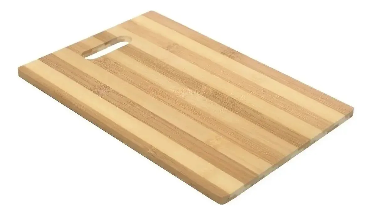 Tábuas de corte de alimentos de bambu Cozinha ecológica 16x25 cm retangulares