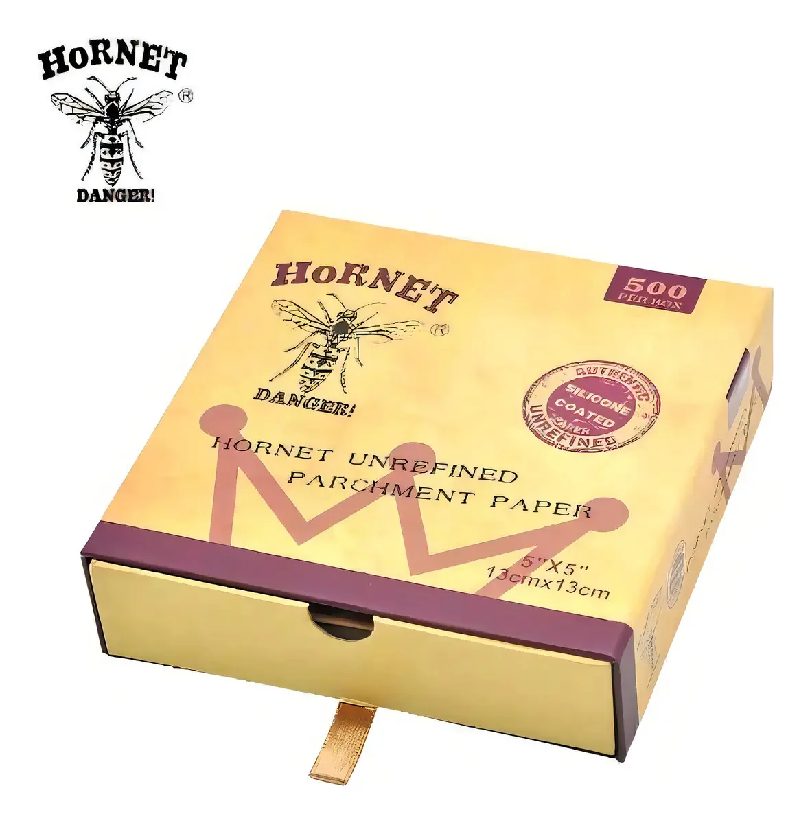 Papéis para cigarros Hornet Papel de extração X 500 FOLHAS de 1