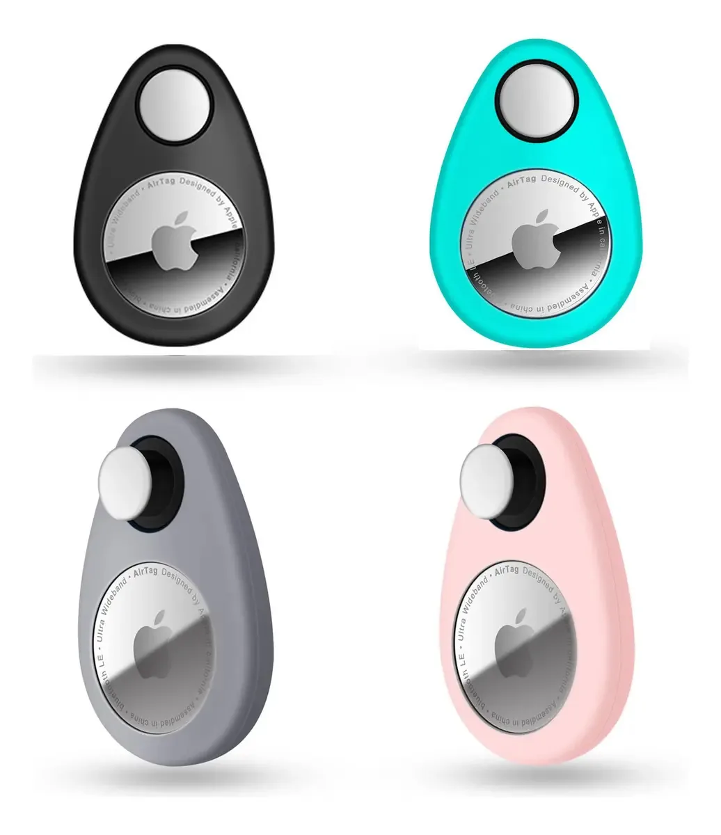 Airtag - Conjunto de 4 capas ocultas para rastreador GPS, estojo