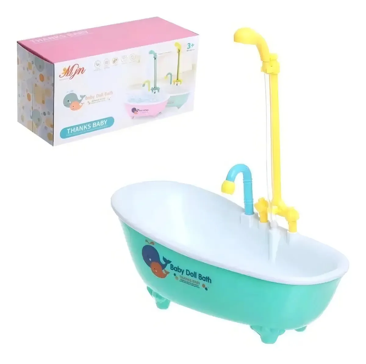Brinquedo de banho Fun Spa Doll Shower