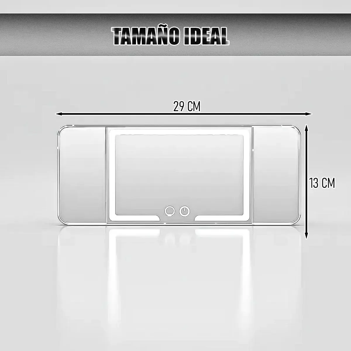 Espelho de maquiagem automático Espelho de viseira Espelho LED automático Espelho de carro Arcashopping Guarda-sol Espelho de banheiro Espelho de maquiagem LED recarregável Espelho retrovisor...