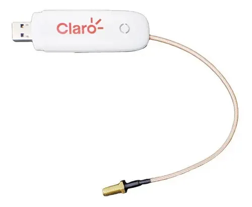 Modem 3g Zte Mf190b Espanhol + Entrada Para Antena Externa Cor Sma