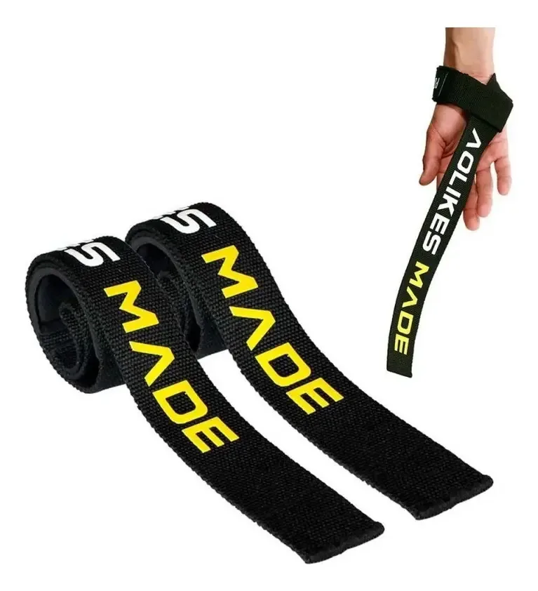 Strap De Musculação Para Academia Aolikes Staol21 X 1 - Preto