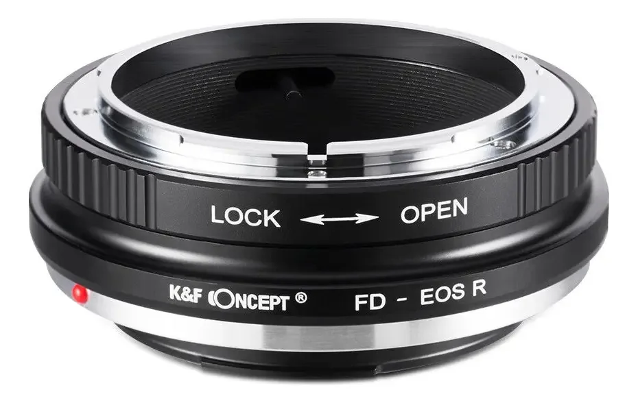 Adaptador Lente Canon Fd Para Canon Eos - Rf ( Foco Manual)