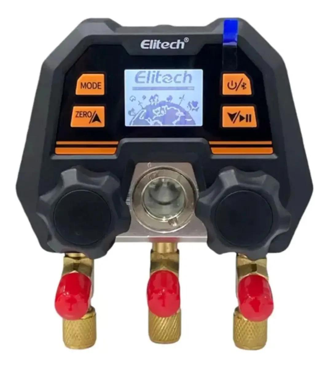 Medidor de temperatura de pressão de refrigeração digital Elitech