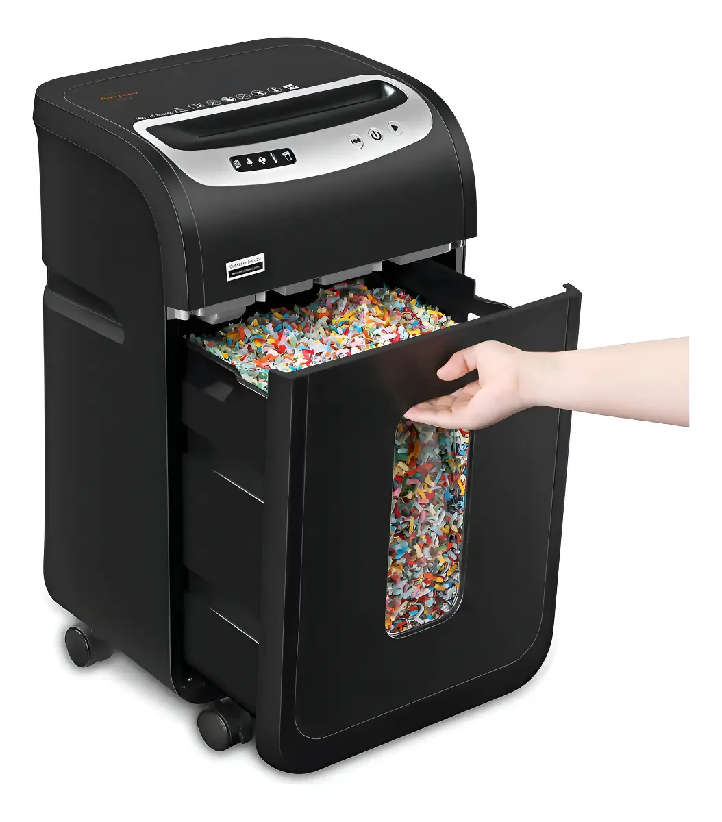 Triturador de papel microcortado 18 folhas e 60 min Office Home