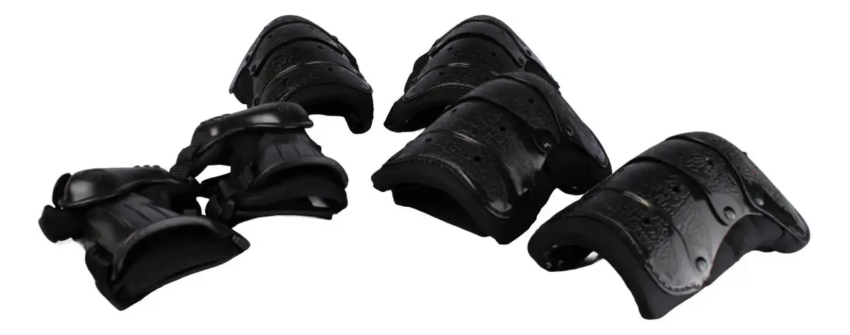 Conjunto de proteção da marca Flying Eagle, modelo lagosta, preto médio