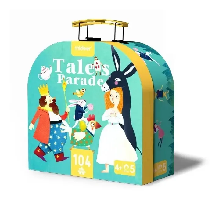 Suitcase Puzzle Fairy Tales - Mideer - Quebra-cabeças