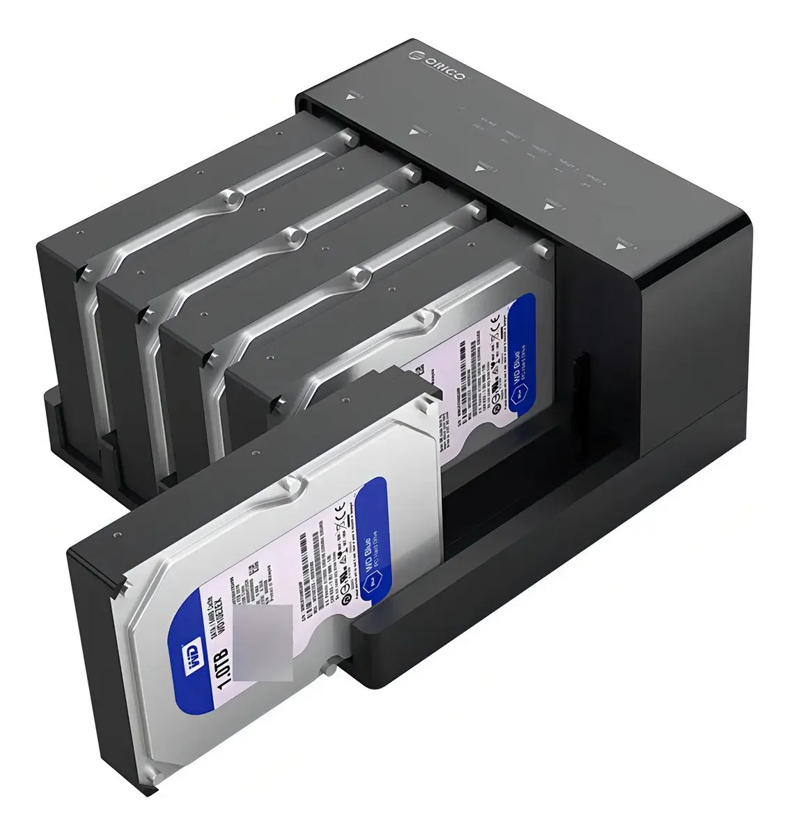 Dock Station Sata 2.5 E 3.5 Com 5 Entradas - Clone Offline