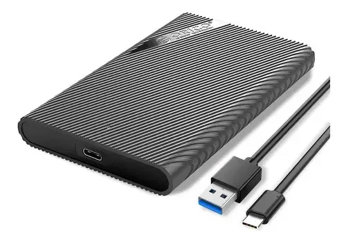 Case Hd Externo Gaveta Hd 2.5 E Ssd Usb C 3.1 Uasp - Orico