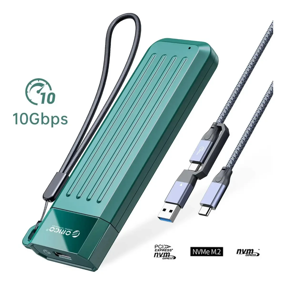 Capa M.2 Nvme Ssd Caixa de dissipação de calor M.2 Ssd Orico