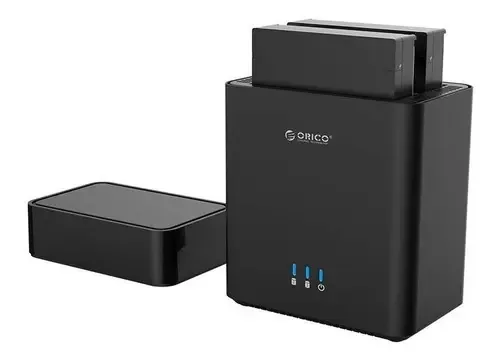 Hd Storage 2 Baias Magnéticas - Usb 3.0 - Ds200u3 - Preto