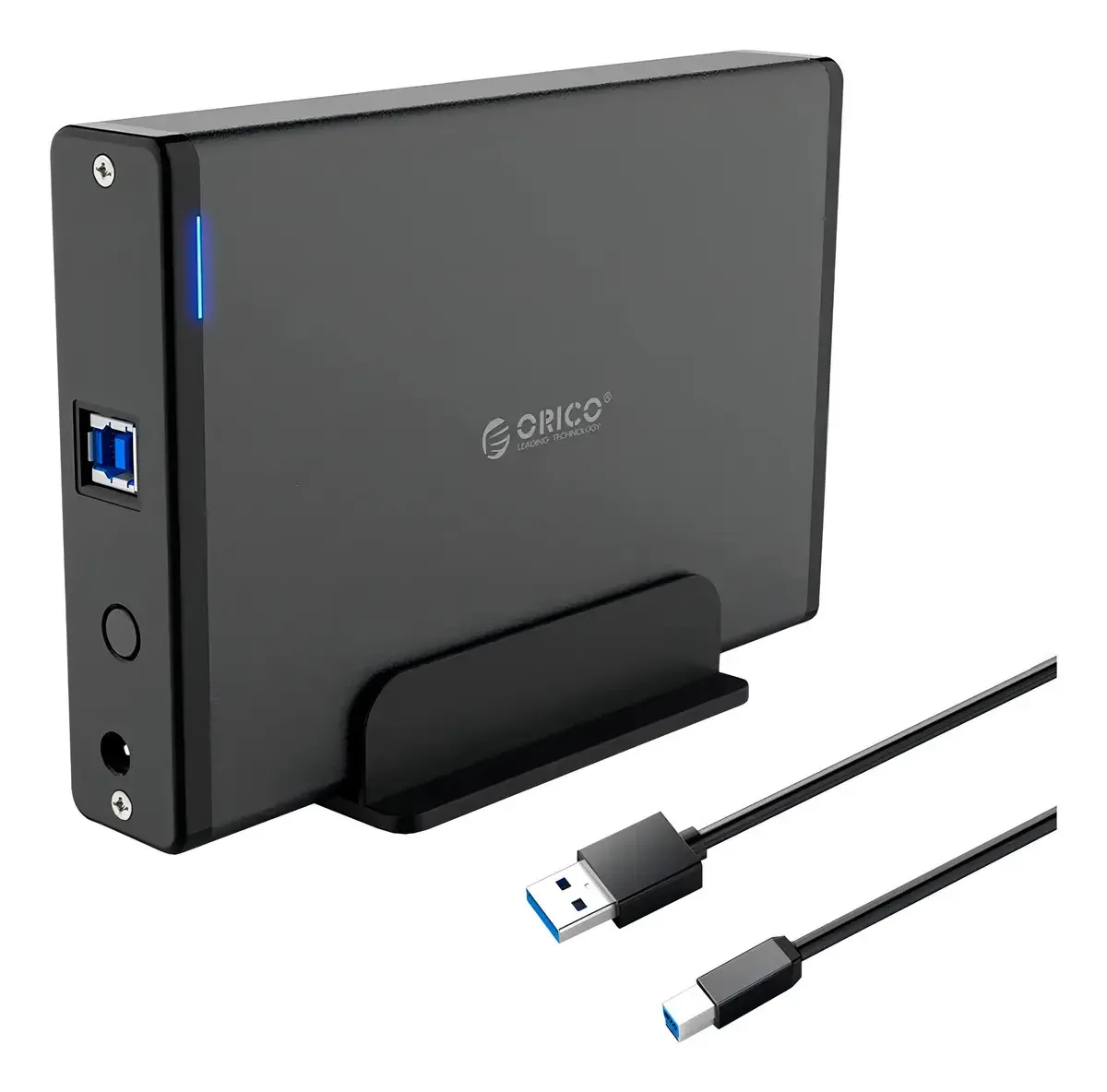 Case Externo Hd 3,5 Pc Desktop Até 12tb Usb 3.0 Ultra Rapido