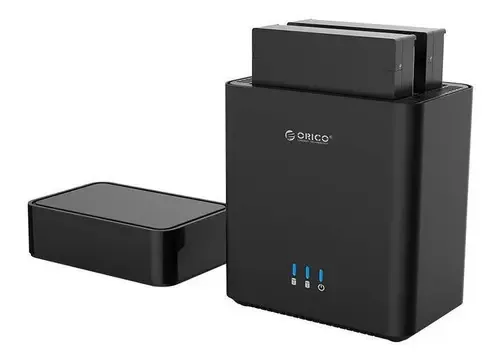 Hd Storage 2 Baias Magnéticas - Type-c - Ds200c3 - Preto