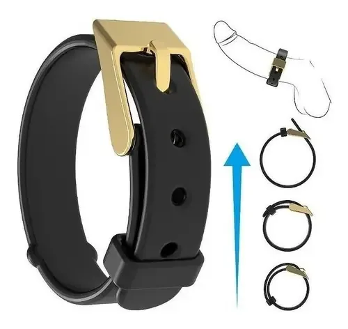 Anel ajustável S-Hande Anel Choker - preto