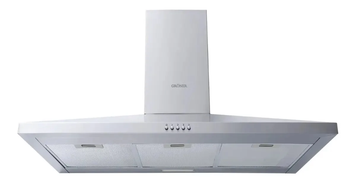 Sino Pyramid Gröner Inox 90cm prateado