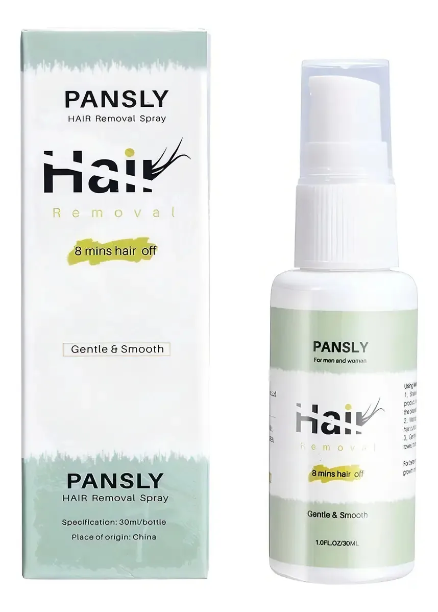 Spray Depilatório Removedor De Pelos Para Todo Corpo Pansly