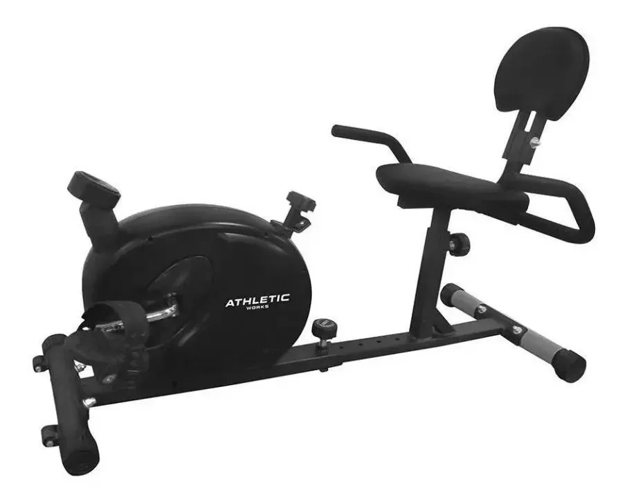 Bicicleta ergométrica Athletic MTDP-KSD010 cor preto