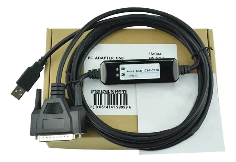 Cabo de programação Ab Series Plc/5 30 40 60 USB-1784-Cp10