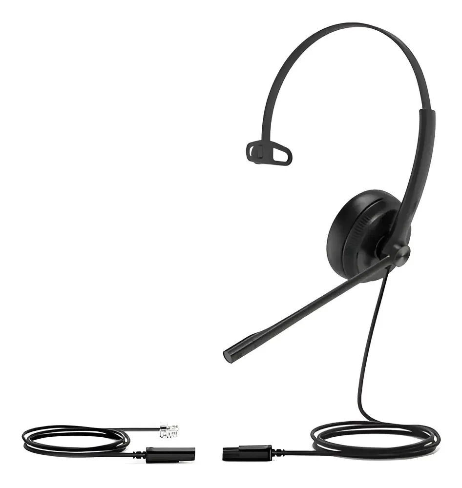 Headset Com Fio Rj9 Yhs34 Yealink