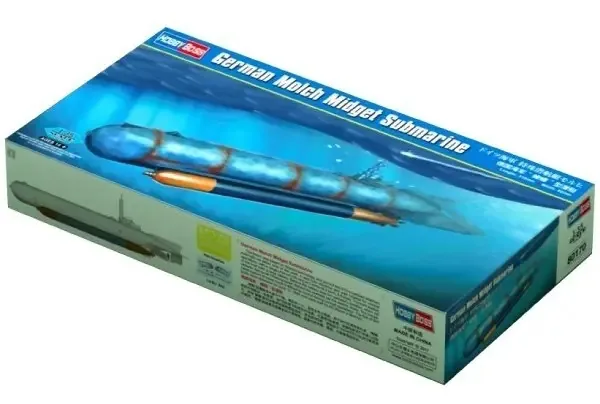 Submarino alemão Molch Midget Hobby Boss 80170 1:35