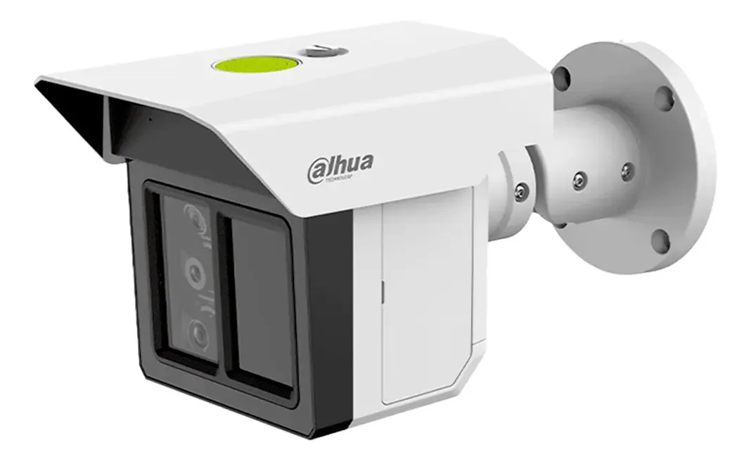 Câmera de proteção perimetral IR de 3-2mp 100m Epoe IP67/iK10 cor branca
