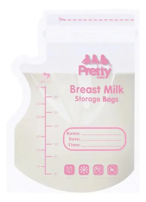 Sacos de leite materno de 30 unidades - Armazene 250 ml