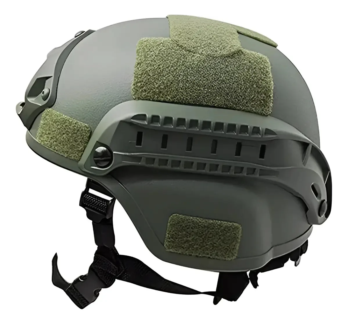 Capacete tático militar de paintball Airsoft com vários suportes