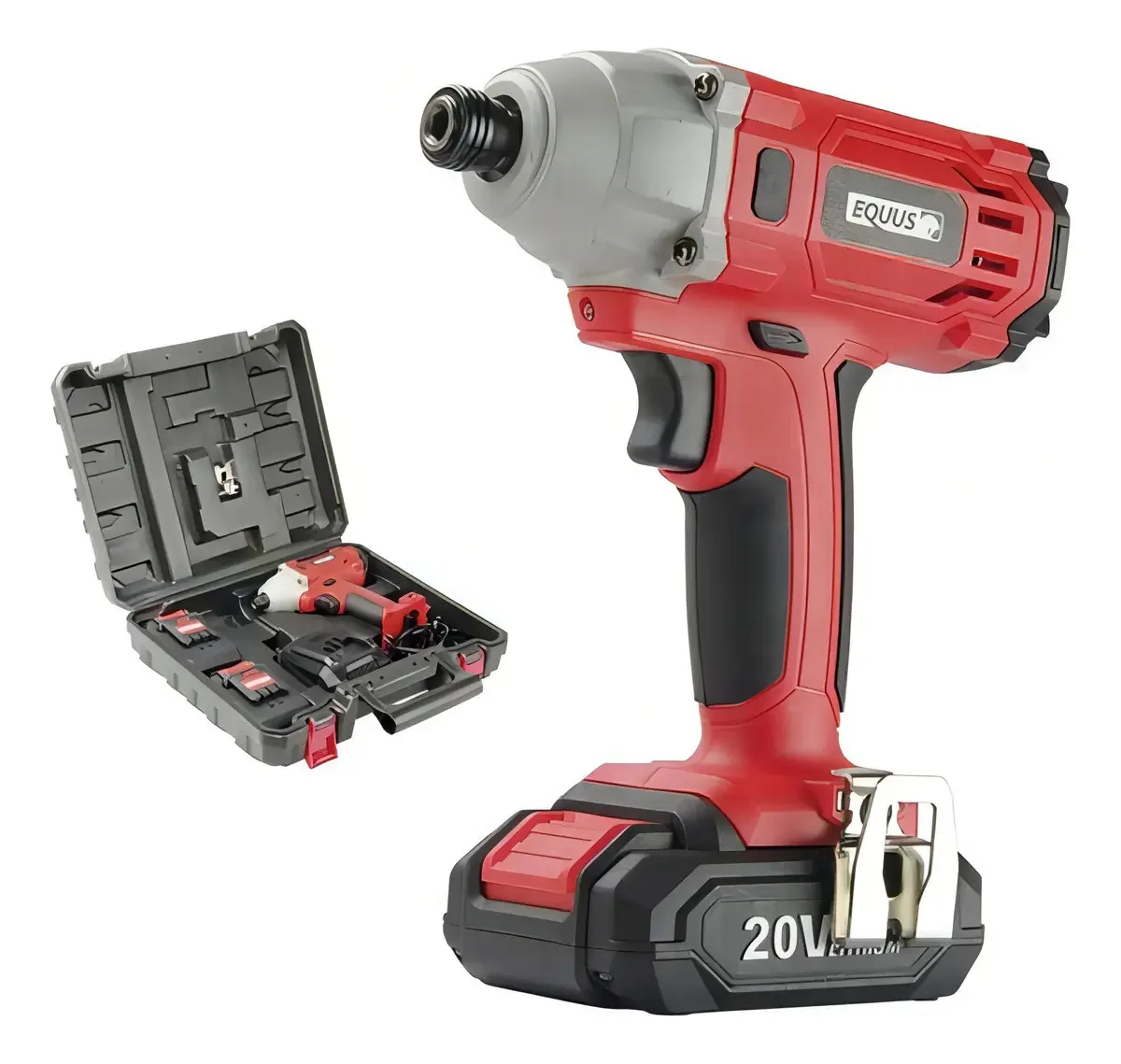 Atornillador De Impacto Inalambrico A Bateria Equus 20v