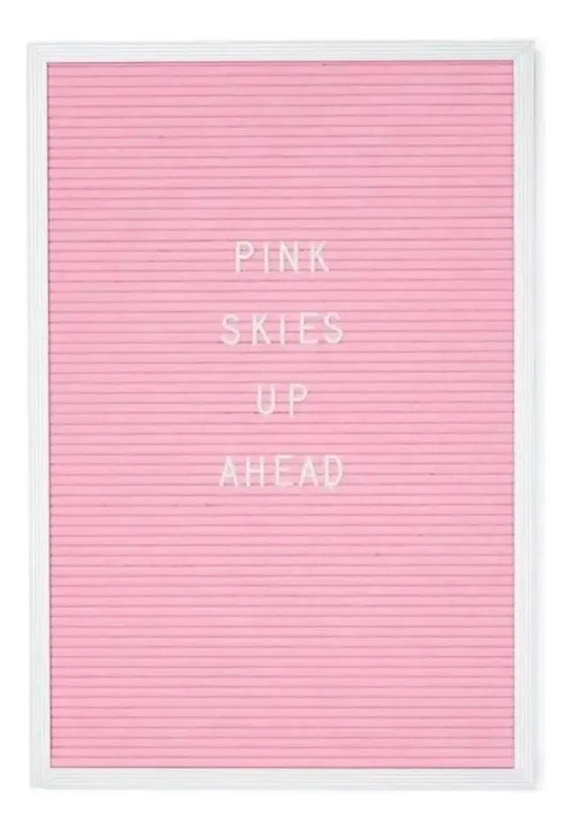 Quadro de cartas vintage Cartelera Rosa Gorsh 41x28