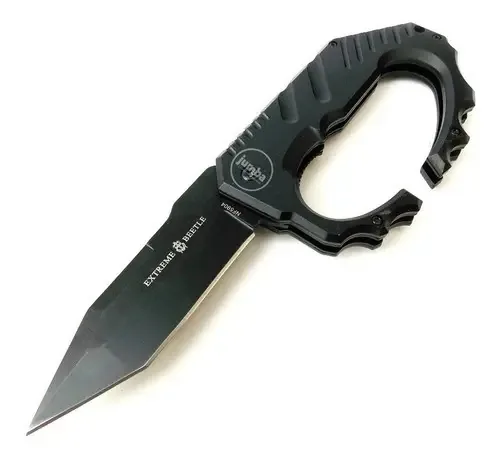 Faca assistida Tanto Black Sure Extreme Beetle