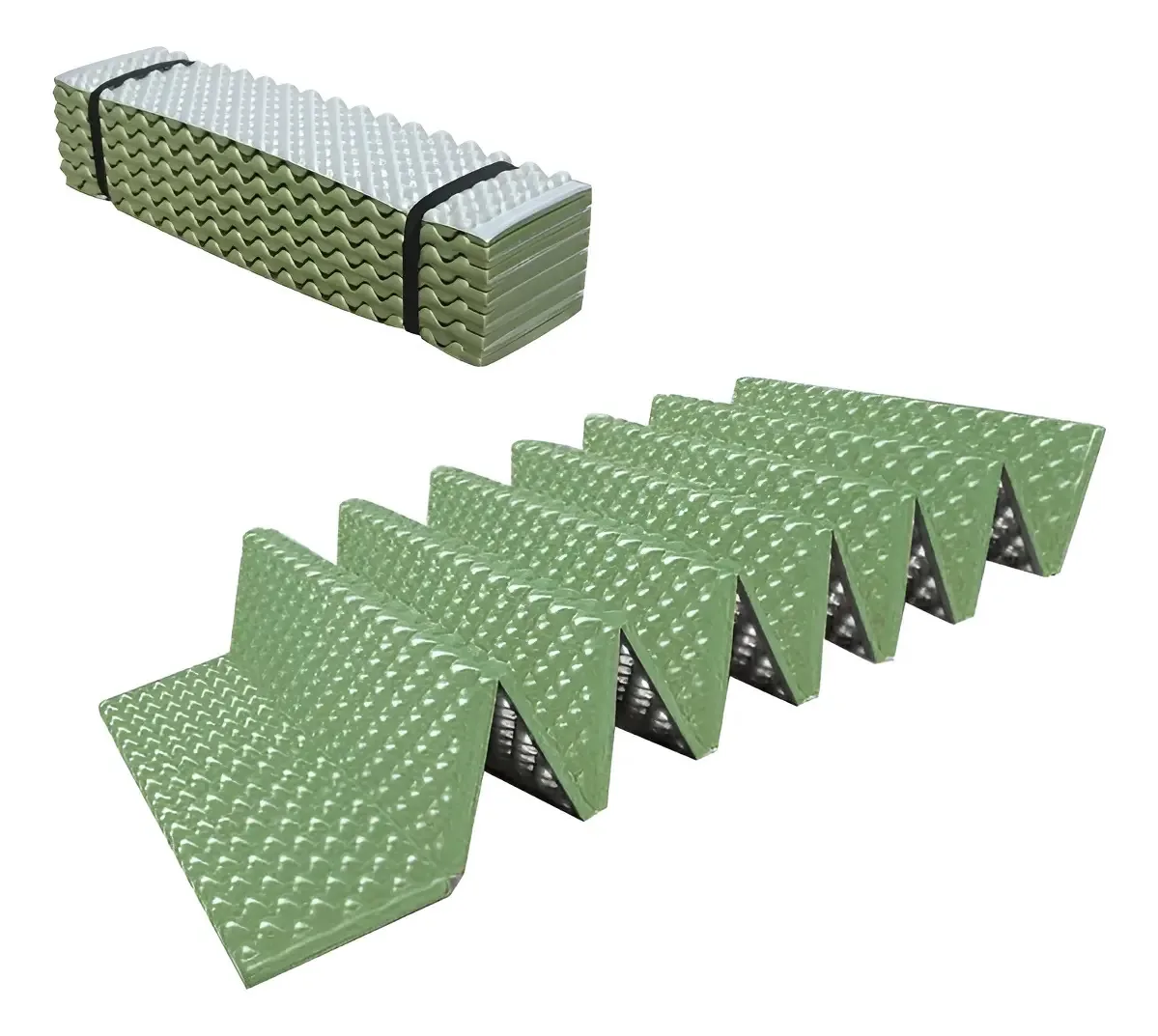Tapete isolador térmico dobrável aluminizado impermeável