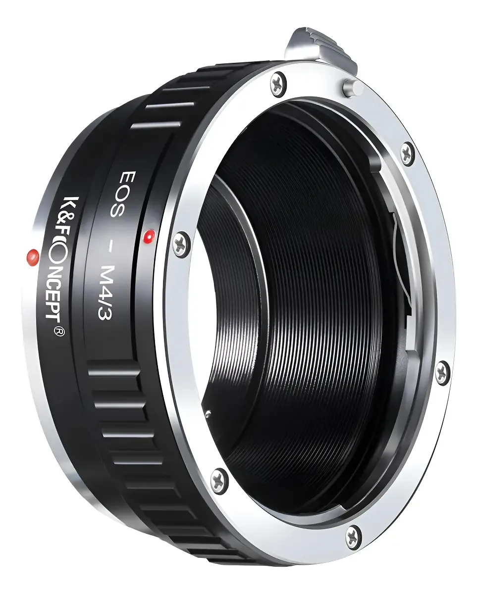 Adaptador de montagem de lentes K&f Concept Canon EF para lentes M43 Mft
