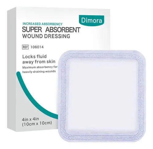 Dimora Curativos Superabsorventes Para Cuidados de Feridas