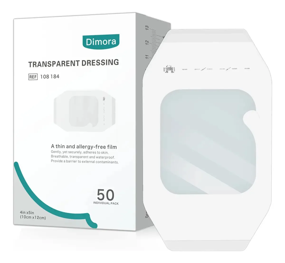 Dimora Pacote com 50 Bandagens de Filme Transparente
