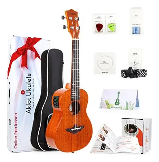Ukulele elétrico, Aklot Tenor Electric Ukulele De 26