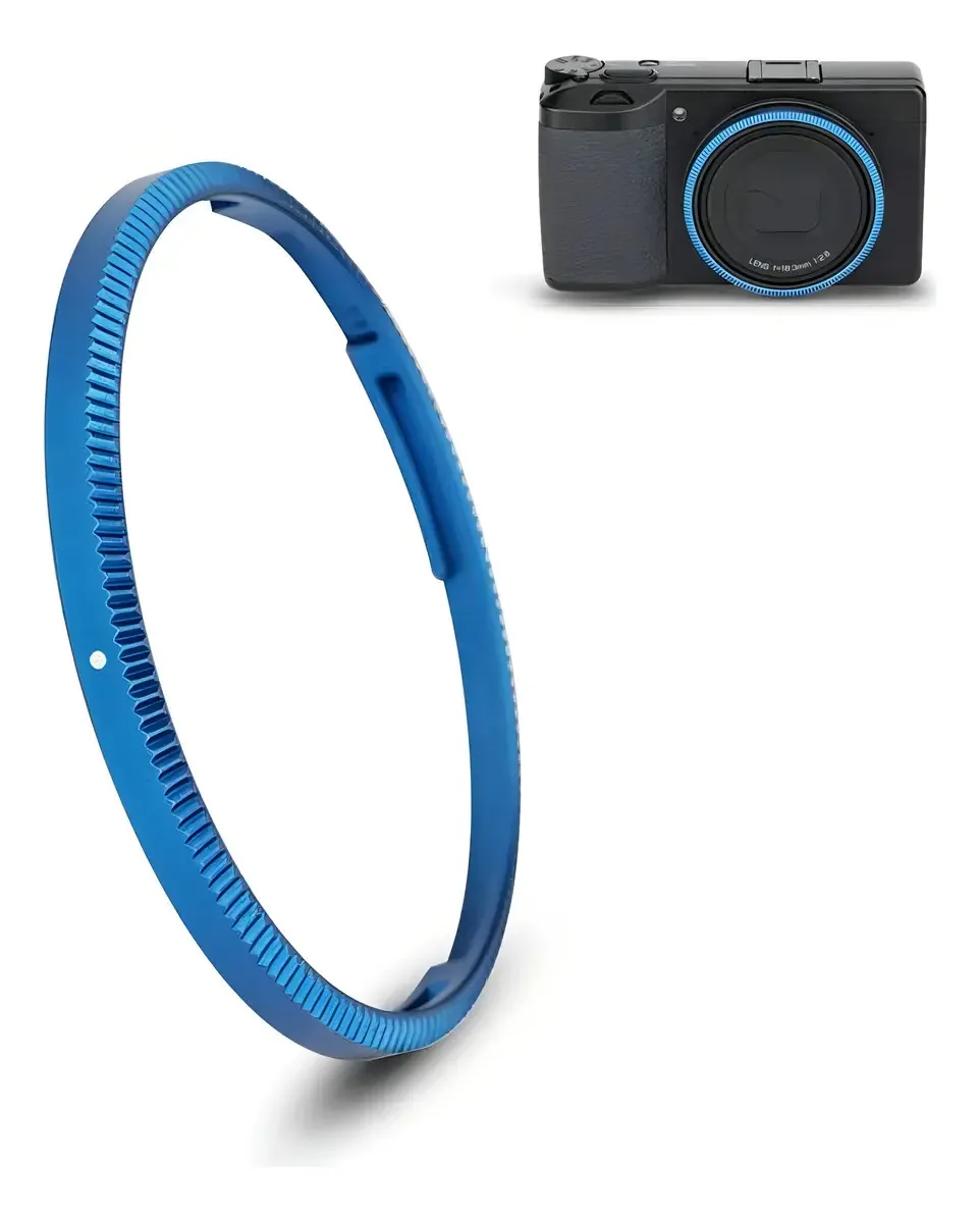 Jjc - Anel de metal para decoração de lentes para Ricoh G