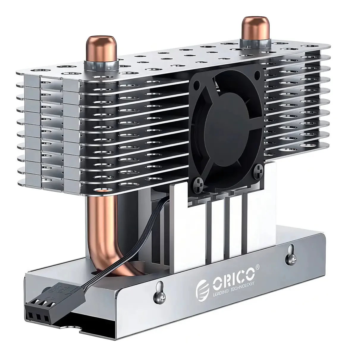 Dissipador De Calor Com Cooler Para Ssd M.2 Nvme/ngff M2hs8