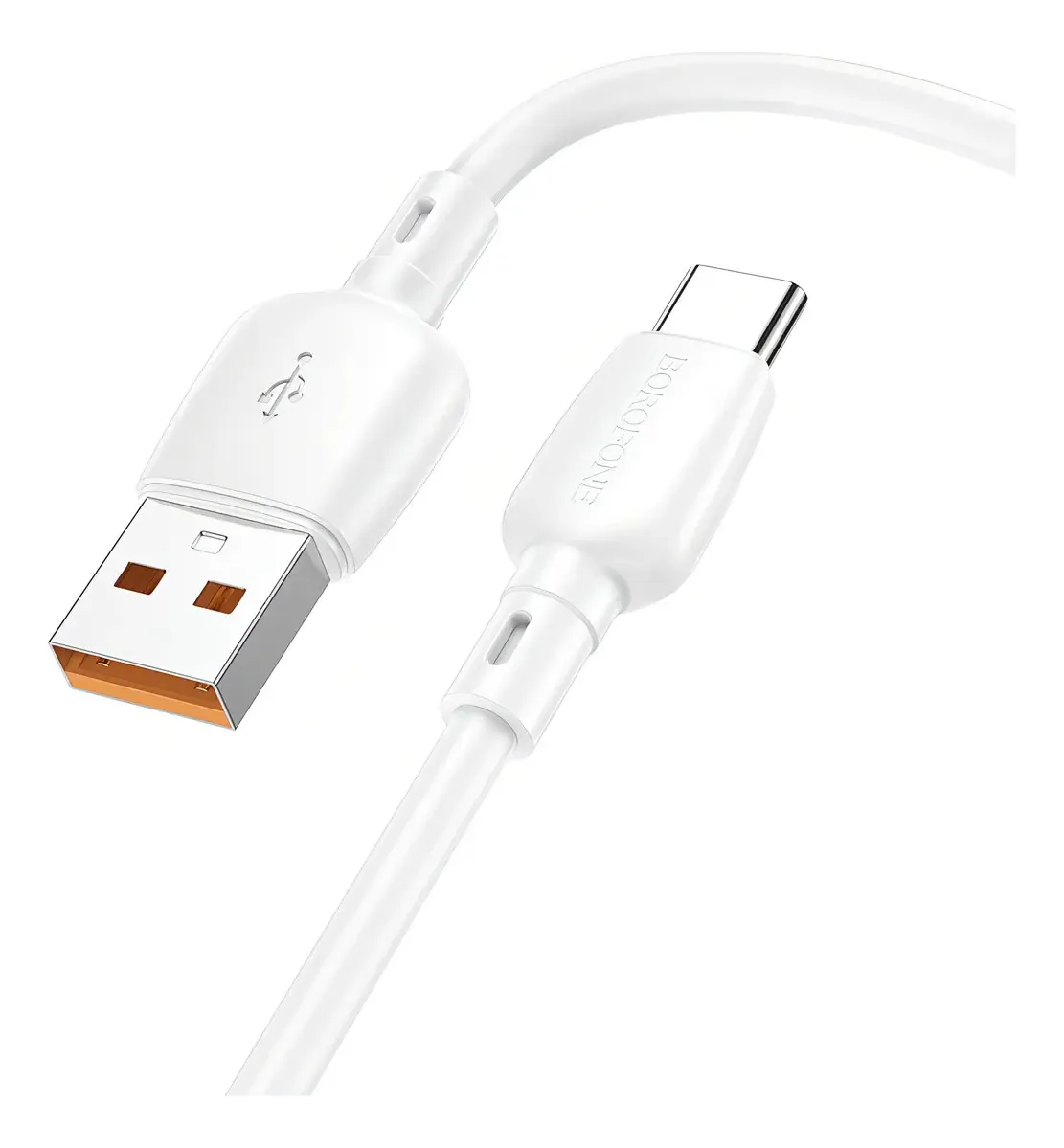 Cabo de dados Borofone Bx93 100w tipo C branco