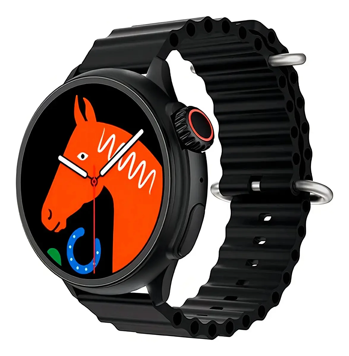Relógio inteligente Hoco Y18 Bluetooth preto