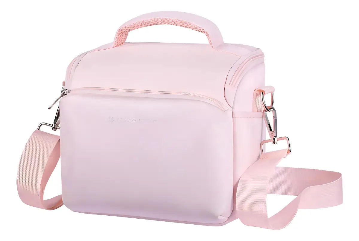 Bolsa K&f Concept Tiracolo 5l Para Câmeras - Kf13.179v2 Cor Rosa