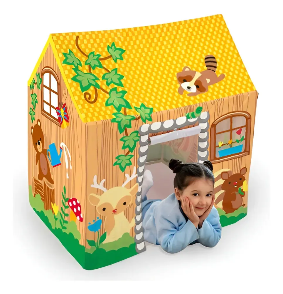 Barraca Casinha Infantil Vinil Playhouse com Porta Bestway