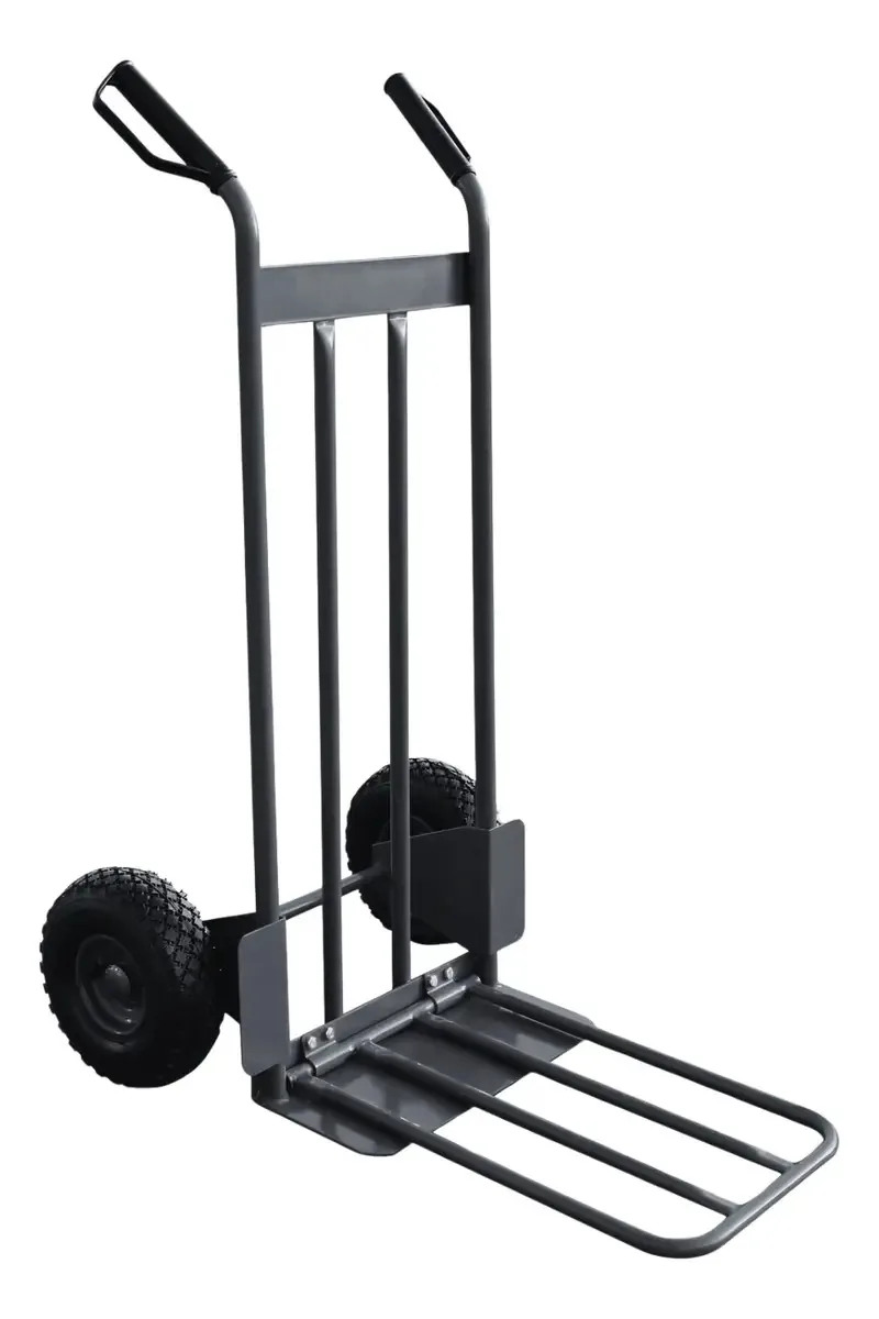 Carrinho de carga com base dobrável, roda pneumática Twc de 200 kg