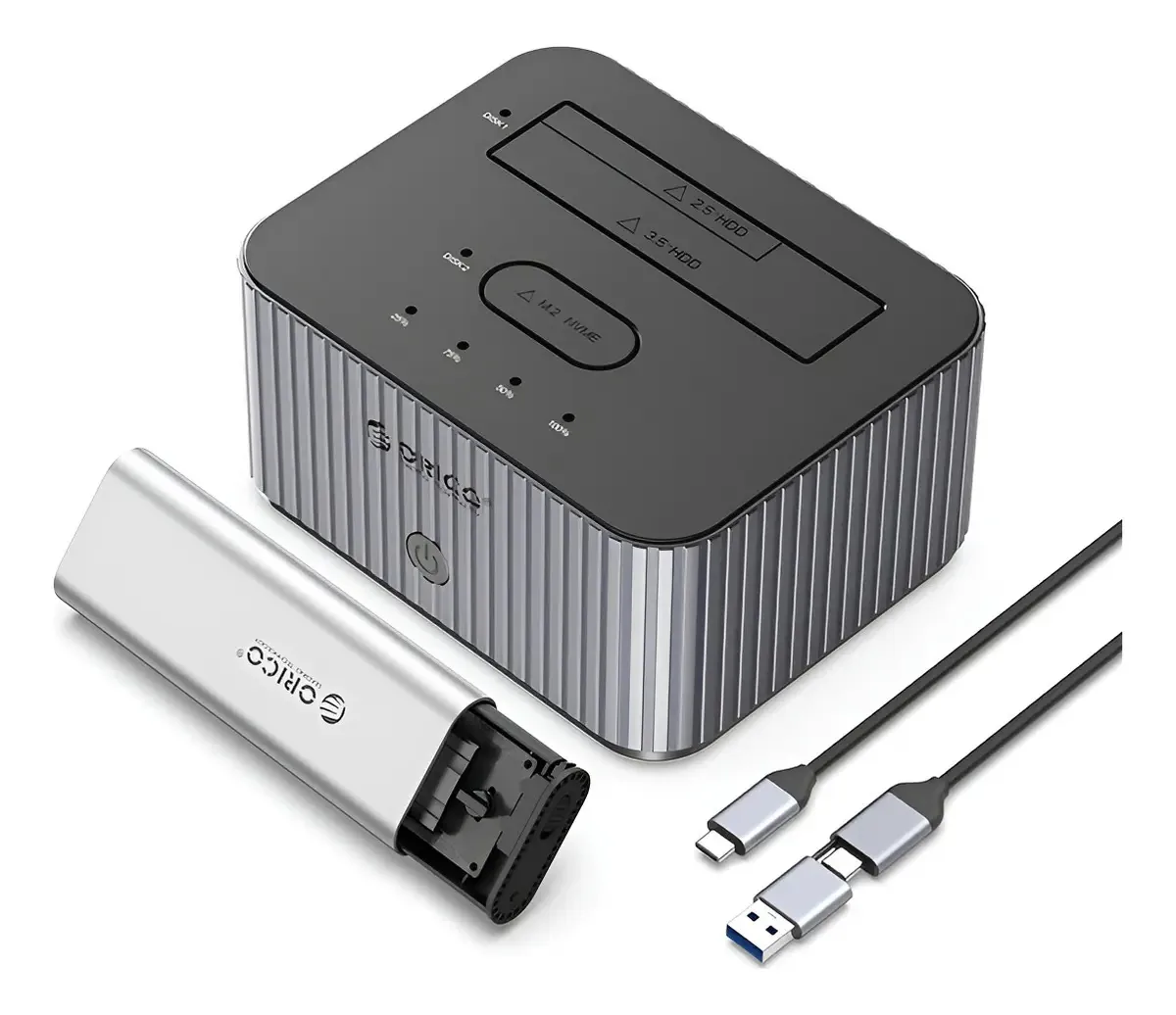 Clonador Hd Sata E Ssd Para Ssd Nvme M.2 Usb 3.2 Gen2 10gbps