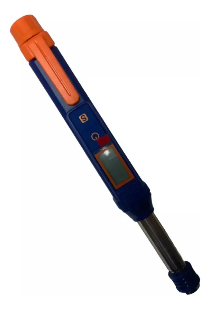 Detector de vazamento de gás digital Wadfow azul/laranja