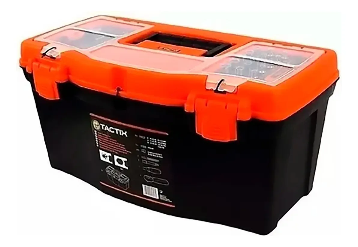 Conjunto de caixas de ferramentas Tactix de 40 peças | Pontas e tubos | Crique