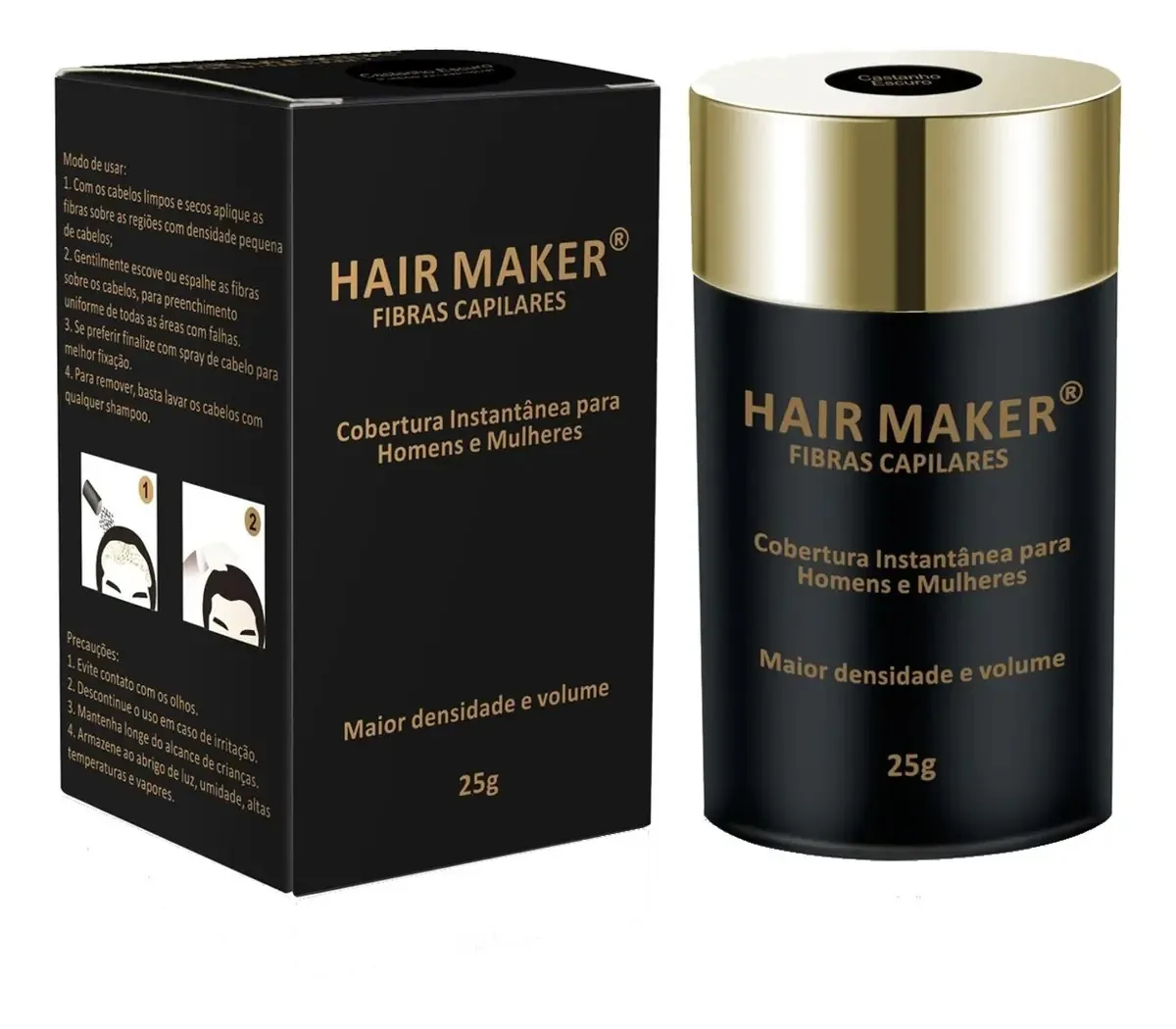 Hair Maker Fibras Capilares - Loiro Escuro