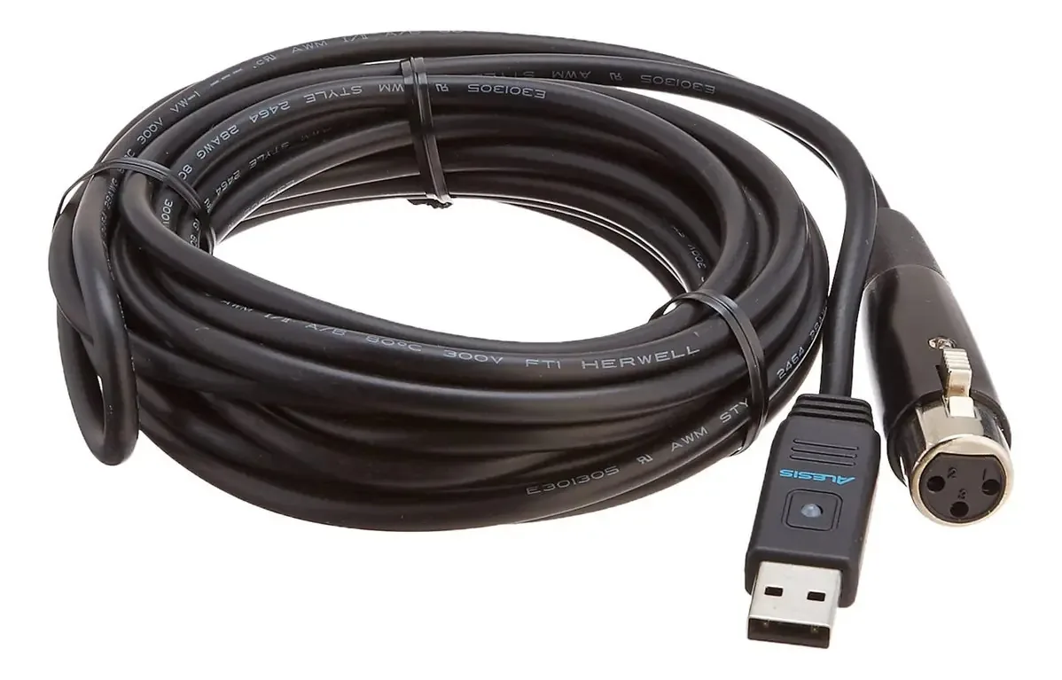 Interface de áudio USB Alesis Mic Sale